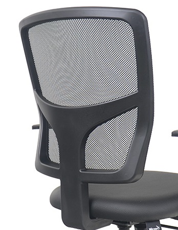 Cadeira Escritório Giratória Sit Secretária Executiva Preta | Mirage Móveis